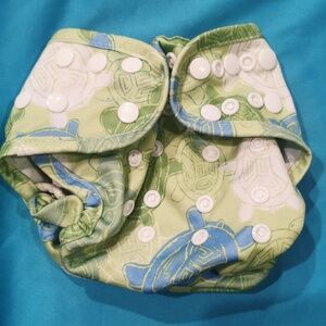 Bumkins turtle swim cover diaper cover